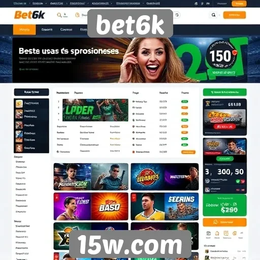 experiência de usuário no site bet6k é destacada